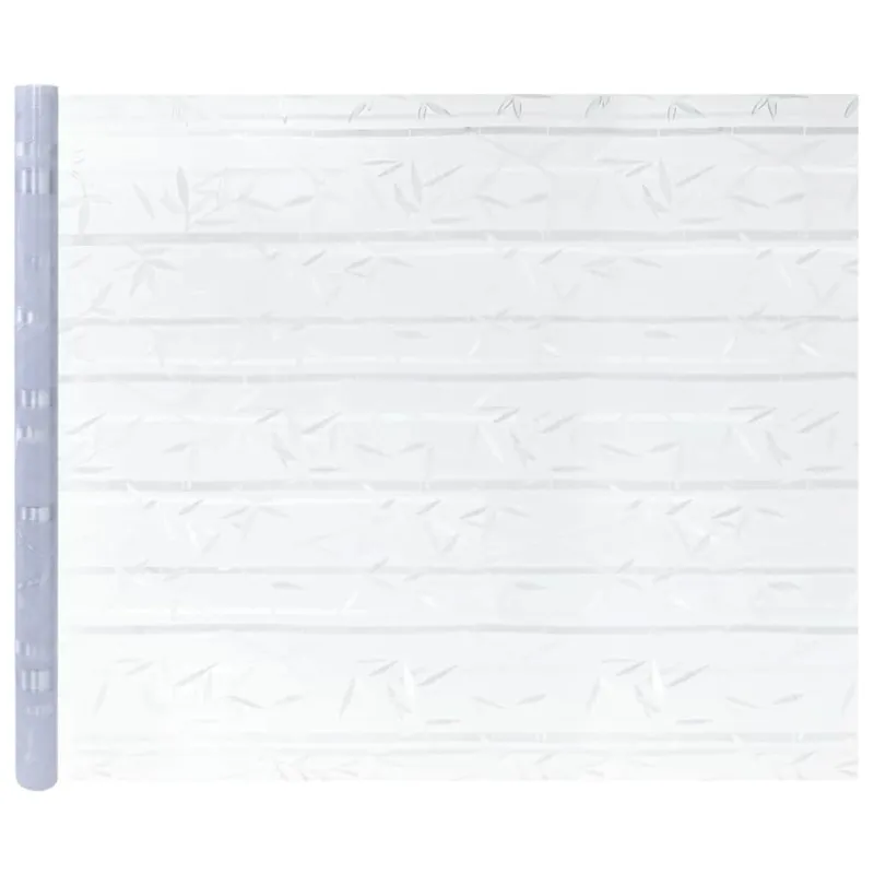 Elektrostatinė langų plėvelė Bambuko raštas 45 x 500 cm PVC