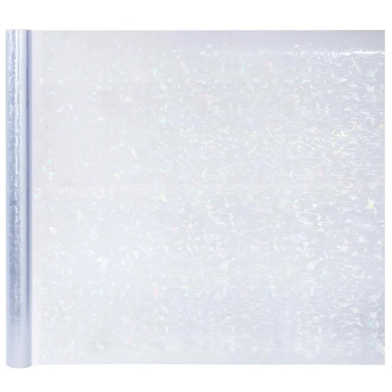 Elektrostatinė langų plėvelė Skaidrus 90 x 2000 cm PVC