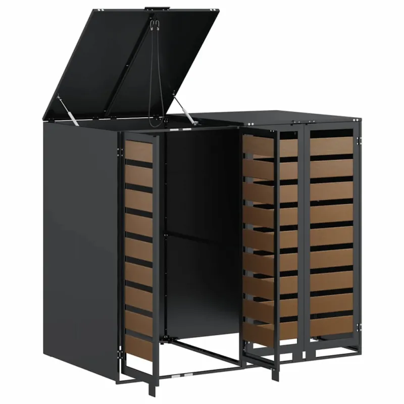 Rato konteinerių laikymas 3 konteineriams 340 x 77.5 x 115.5 cm