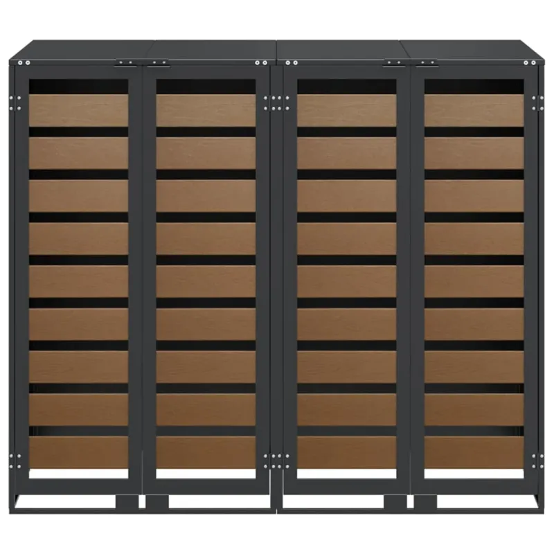 Rato konteinerių laikymas 3 konteineriams 340 x 77.5 x 115.5 cm