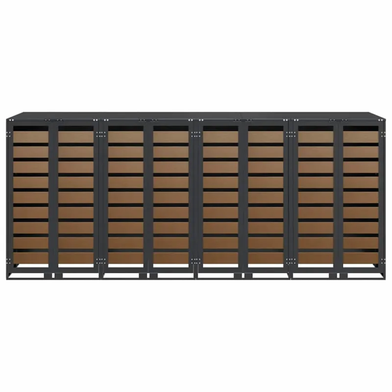 Rato konteinerių laikymas 3 konteineriams 340 x 77.5 x 115.5 cm