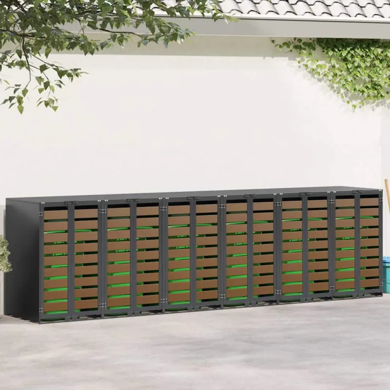Rato konteinerių laikymas 3 konteineriams 340 x 77.5 x 115.5 cm