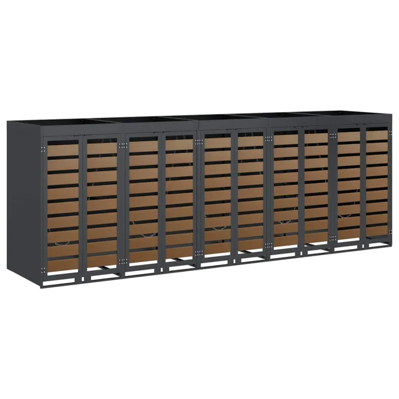 Rato konteinerių laikymas 3 konteineriams 340 x 77.5 x 115.5 cm