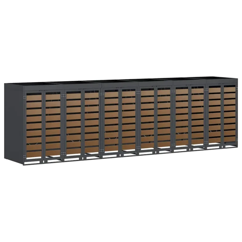Rato konteinerių laikymas 3 konteineriams 340 x 77.5 x 115.5 cm