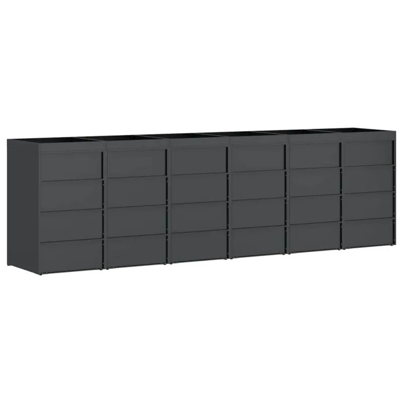 Rato konteinerių laikymas 3 konteineriams 340 x 77.5 x 115.5 cm