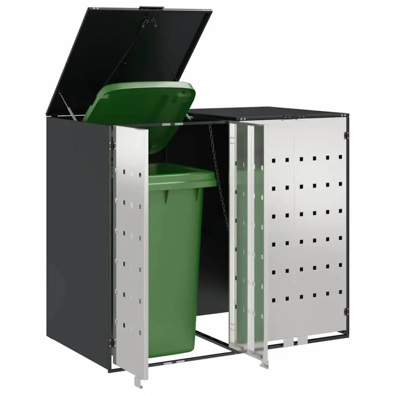 Rato konteinerių laikymas 3 konteineriams 340 x 77.5 x 115.5 cm