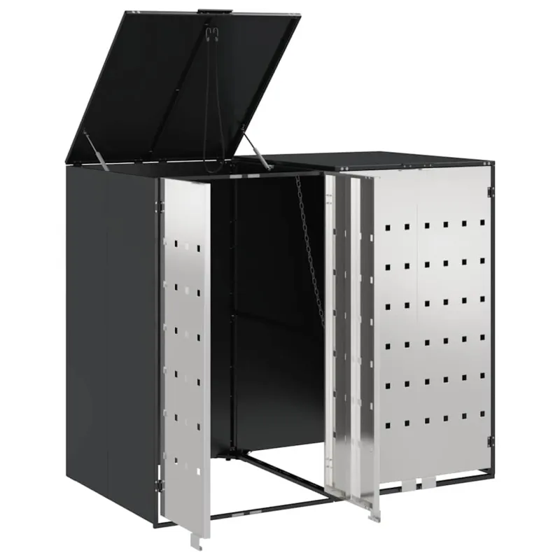 Rato konteinerių laikymas 3 konteineriams 340 x 77.5 x 115.5 cm