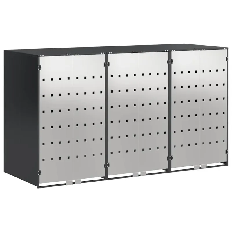 Rato konteinerių laikymas 3 konteineriams 340 x 77.5 x 115.5 cm