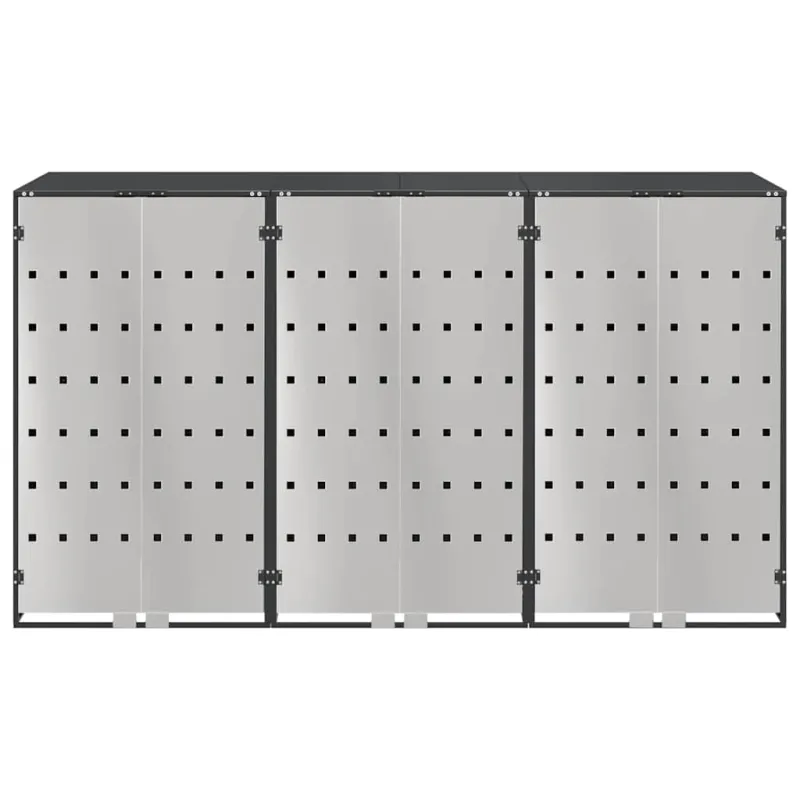 Rato konteinerių laikymas 3 konteineriams 340 x 77.5 x 115.5 cm