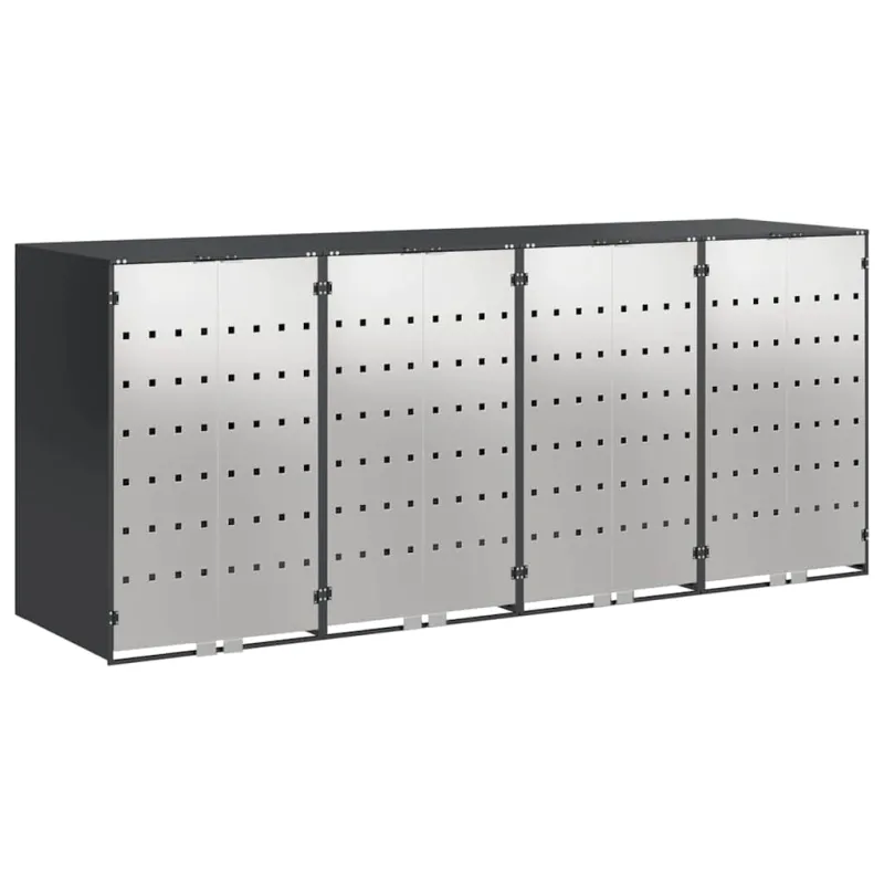 Rato konteinerių laikymas 3 konteineriams 340 x 77.5 x 115.5 cm