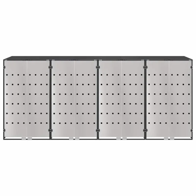 Rato konteinerių laikymas 3 konteineriams 340 x 77.5 x 115.5 cm