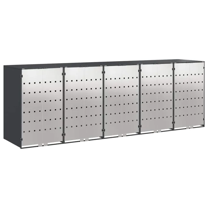 Rato konteinerių laikymas 3 konteineriams 340 x 77.5 x 115.5 cm