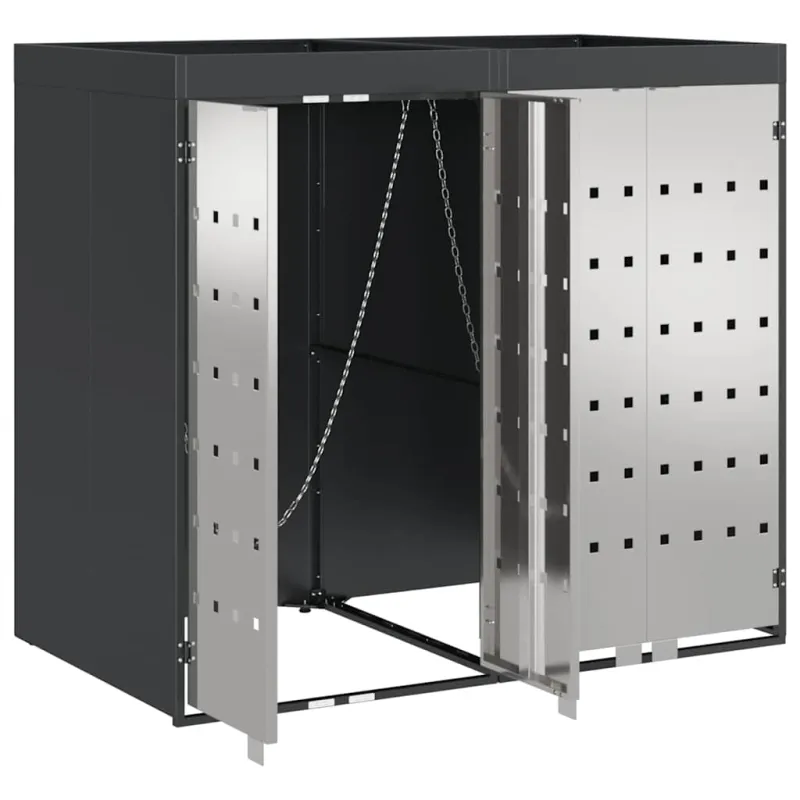 Rato konteinerių laikymas 3 konteineriams 340 x 77.5 x 115.5 cm