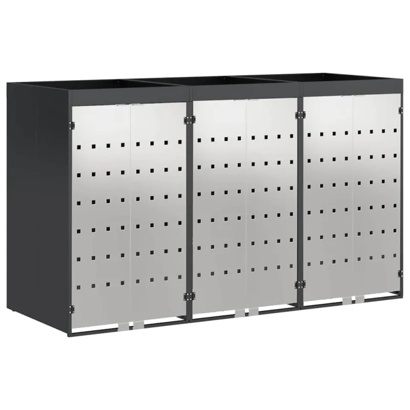 Rato konteinerių laikymas 3 konteineriams 340 x 77.5 x 115.5 cm