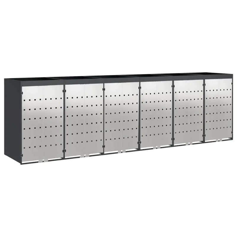 Rato konteinerių laikymas 3 konteineriams 340 x 77.5 x 115.5 cm