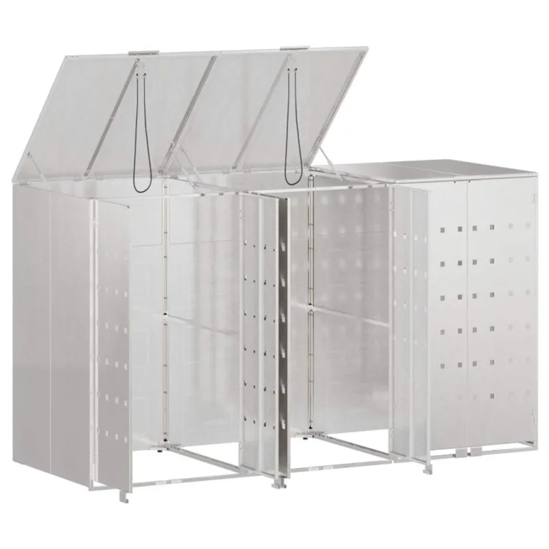 Rato konteinerių laikymas 3 konteineriams 340 x 77.5 x 115.5 cm