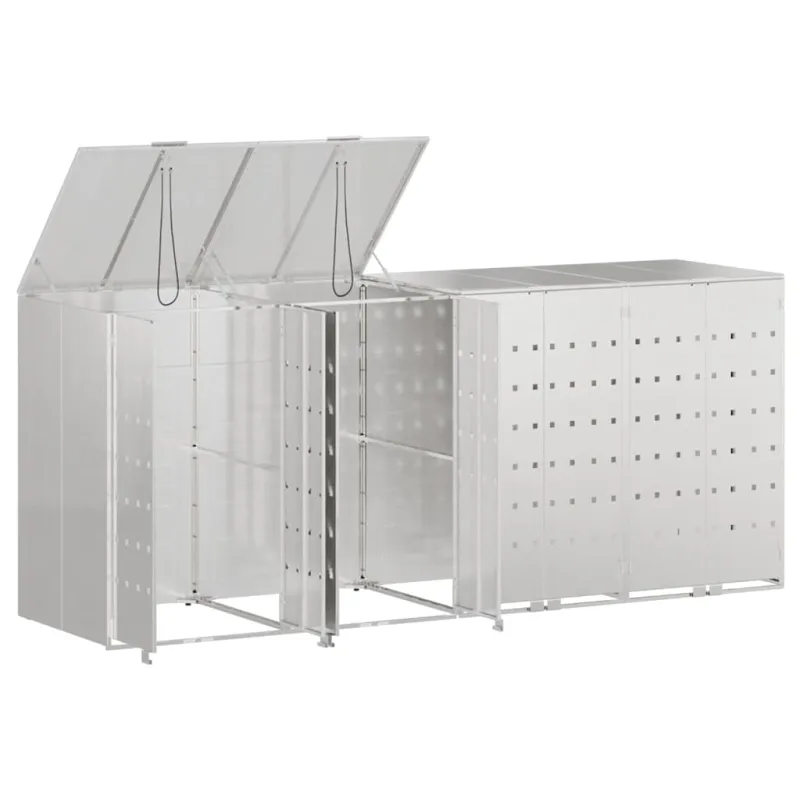 Rato konteinerių laikymas 3 konteineriams 340 x 77.5 x 115.5 cm