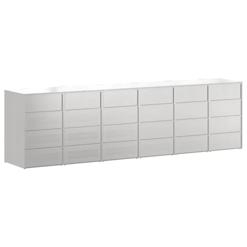 Rato konteinerių laikymas 3 konteineriams 340 x 77.5 x 115.5 cm