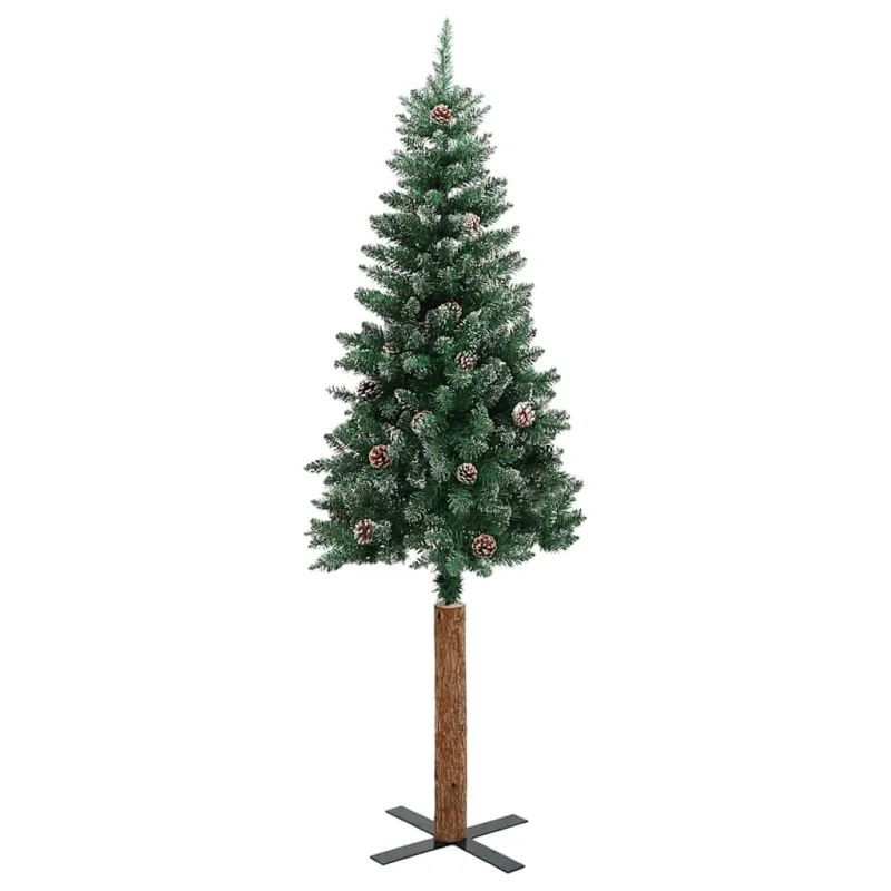 Lieknas Kalėdų eglutė Žalia 150 cm PVC ir kietasis pušų medis