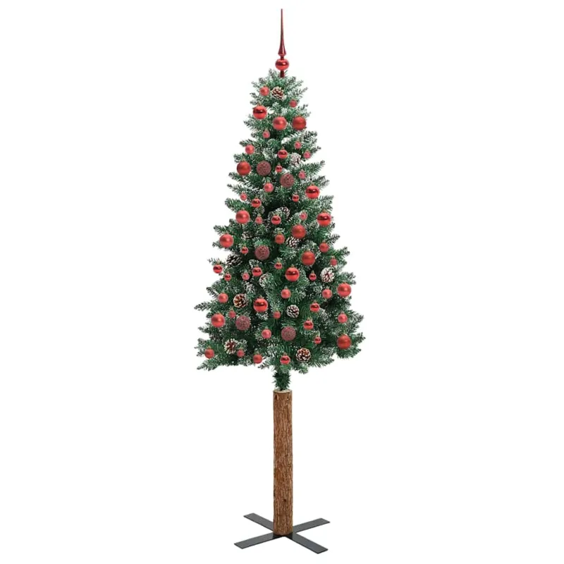 Lieknas Kalėdų eglutė Žalia 180 cm PVC ir kietasis pušų medis