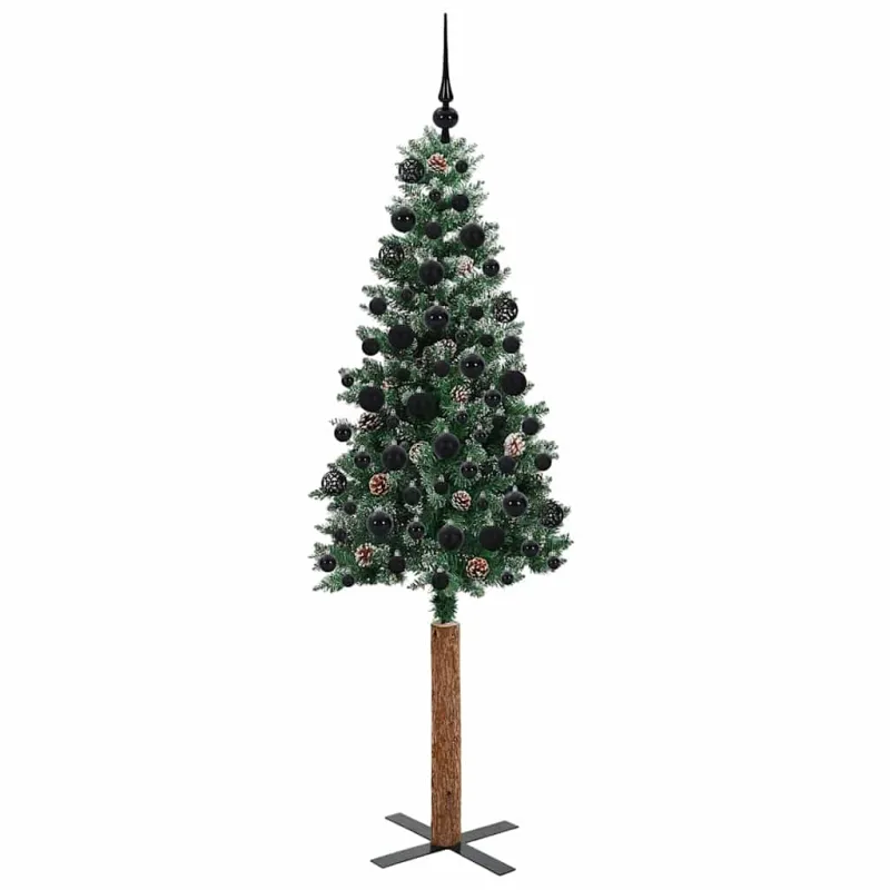 Lieknas Kalėdų eglutė Žalia 180 cm PVC ir kietasis pušų medis