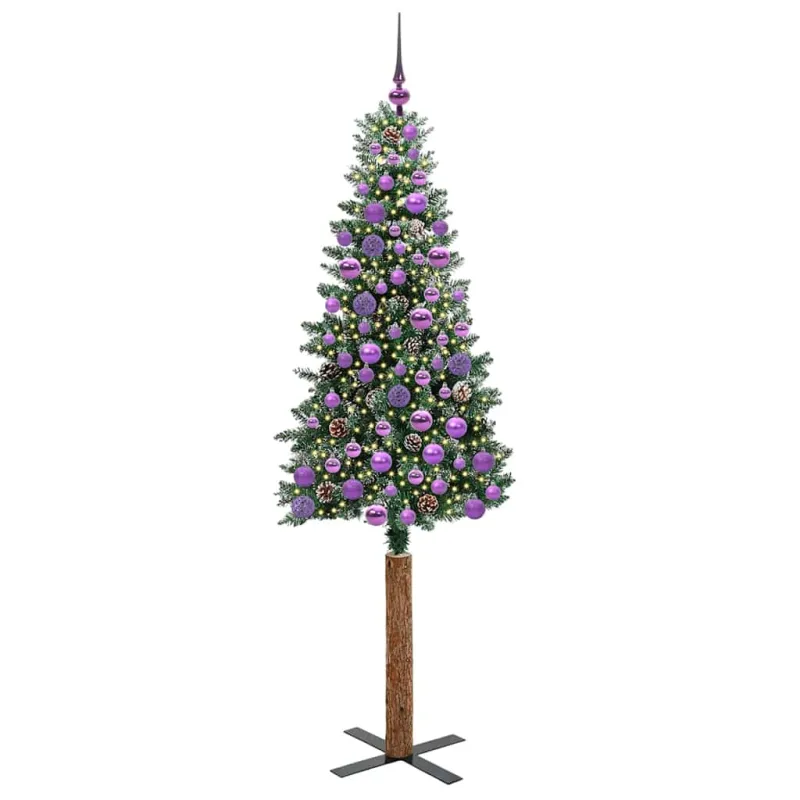 Lieknas Kalėdų eglutė Žalia 180 cm PVC ir kietasis pušų medis