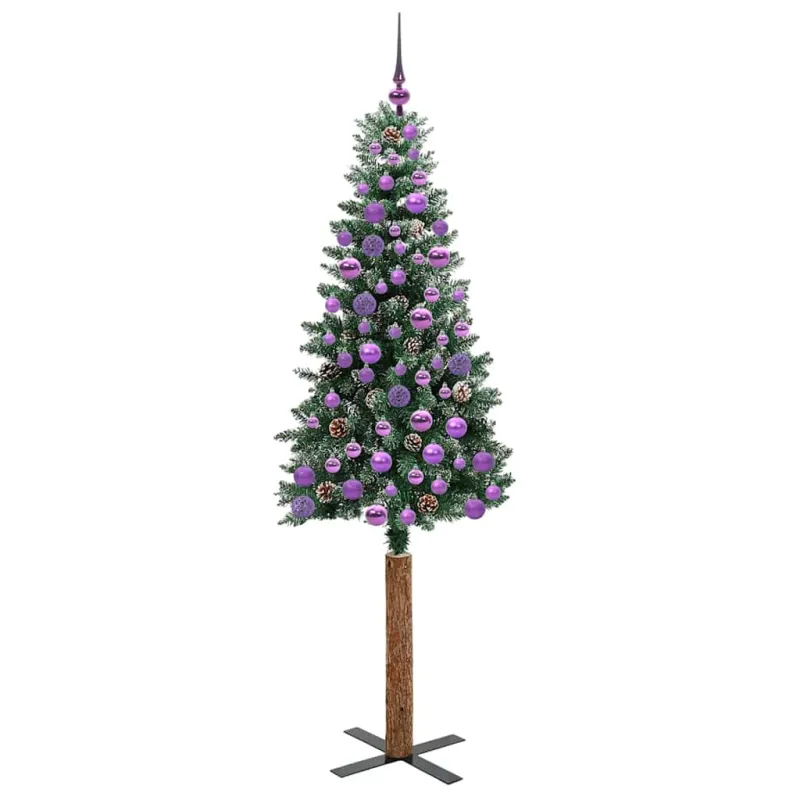 Lieknas Kalėdų eglutė Žalia 180 cm PVC ir kietasis pušų medis