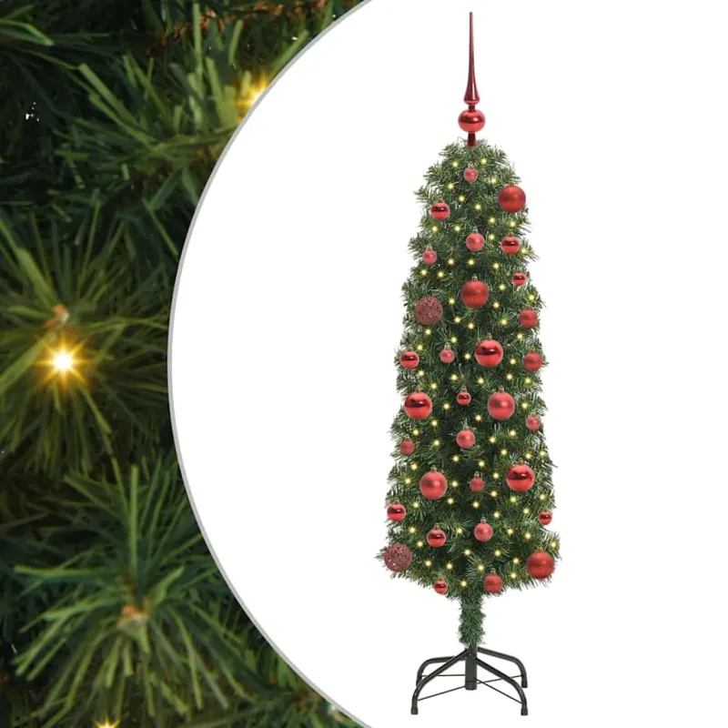Dirbtinė Kalėdų eglutė Žalia 120 cm PVC, plienas ir plastikas