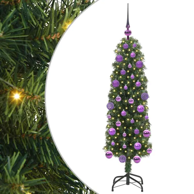 Dirbtinė Kalėdų eglutė Žalia 120 cm PVC, plienas ir plastikas