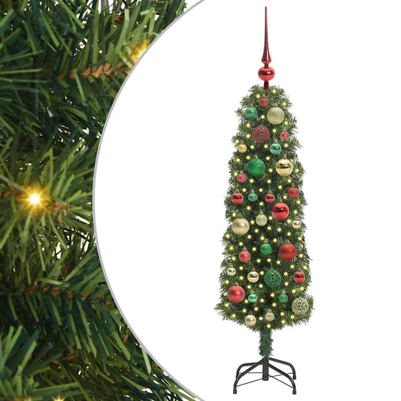 Dirbtinė Kalėdų eglutė Žalia 120 cm PVC, plienas ir plastikas