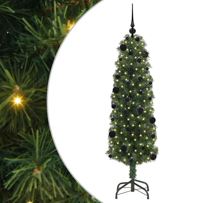 Dirbtinė Kalėdų eglutė Žalia 150 cm PVC, plienas ir plastikas