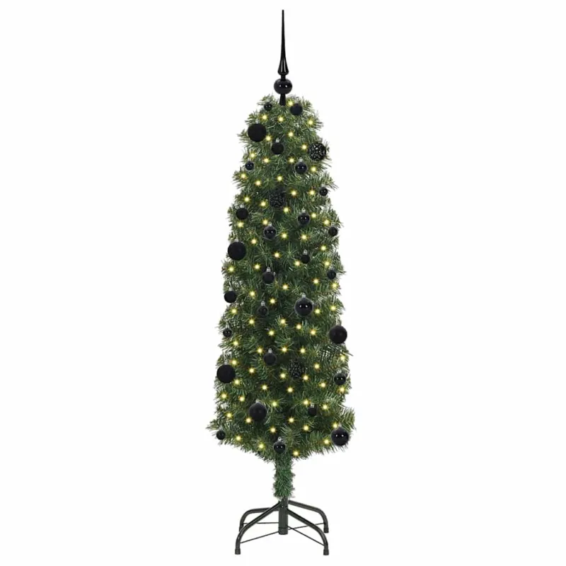 Dirbtinė Kalėdų eglutė Žalia 150 cm PVC, plienas ir plastikas