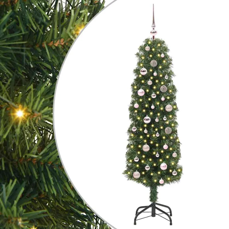 Dirbtinė Kalėdų eglutė Žalia 150 cm PVC, plienas ir plastikas