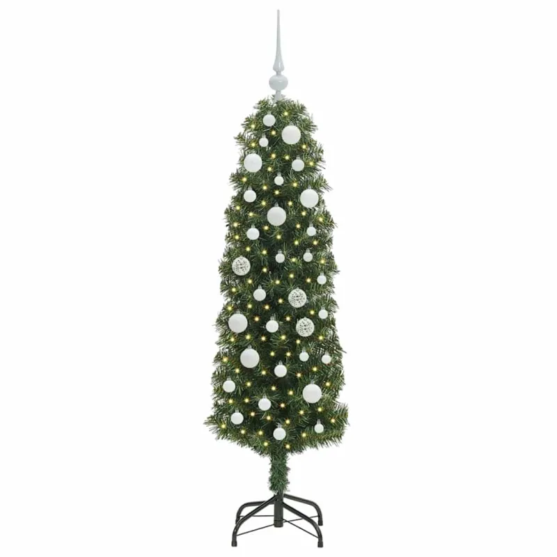 Dirbtinė Kalėdų eglutė Žalia 150 cm PVC, plienas ir plastikas