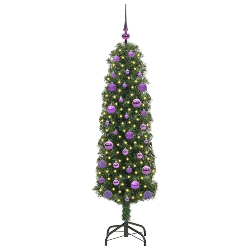 Dirbtinė Kalėdų eglutė Žalia 150 cm PVC, plienas ir plastikas