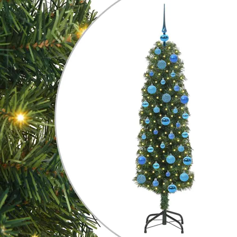 Dirbtinė Kalėdų eglutė Žalia 150 cm PVC, plienas ir plastikas