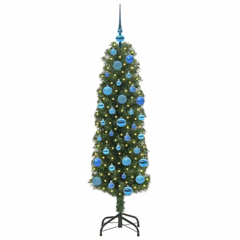 Dirbtinė Kalėdų eglutė Žalia 150 cm PVC, plienas ir plastikas
