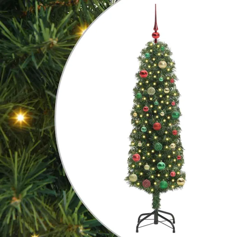 Dirbtinė Kalėdų eglutė Žalia 150 cm PVC, plienas ir plastikas