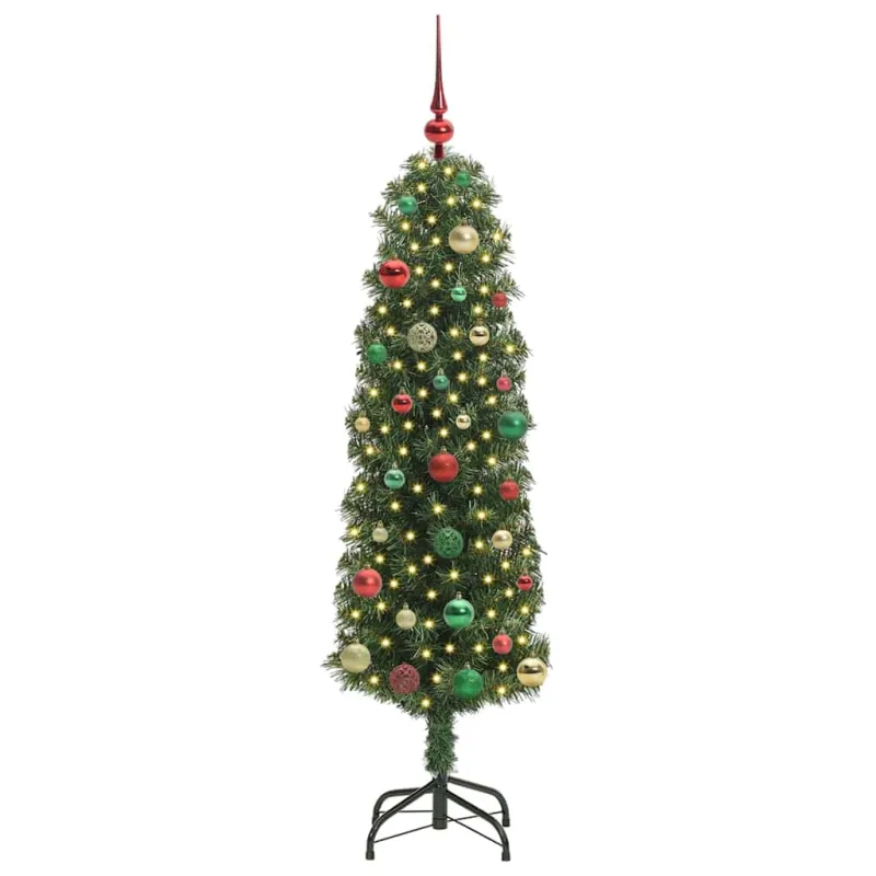 Dirbtinė Kalėdų eglutė Žalia 150 cm PVC, plienas ir plastikas