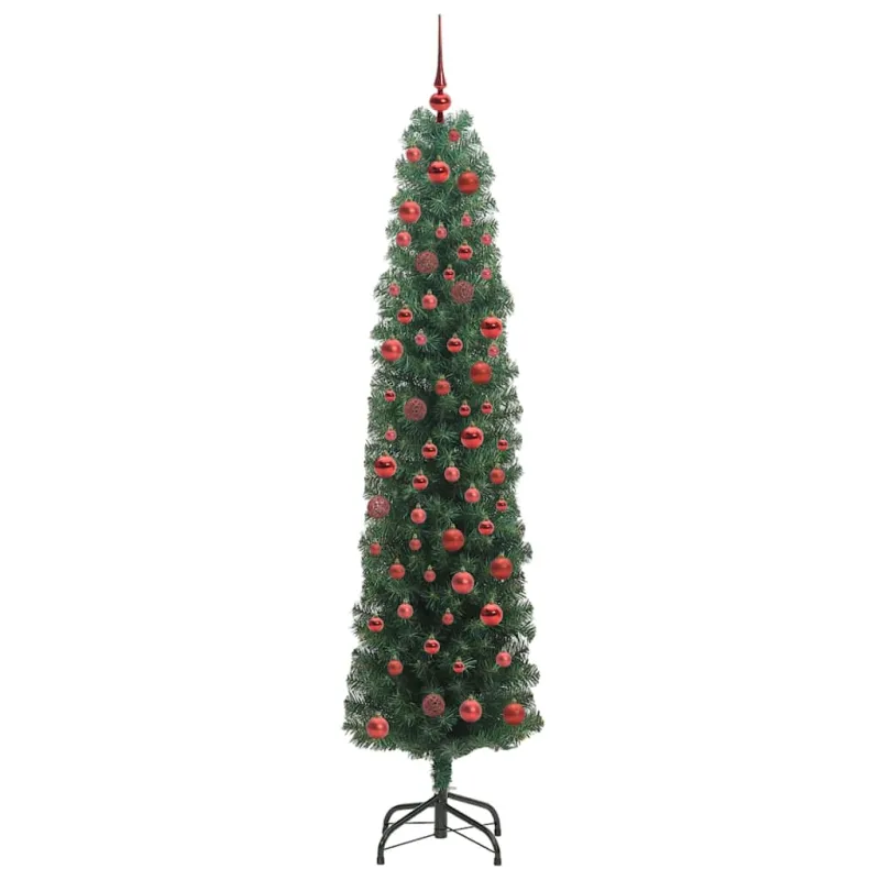 Dirbtinė Kalėdų eglutė Žalia 180 cm PVC, plienas ir plastikas