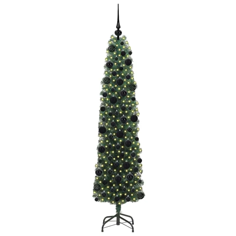 Dirbtinė Kalėdų eglutė Žalia 180 cm PVC, plienas ir plastikas
