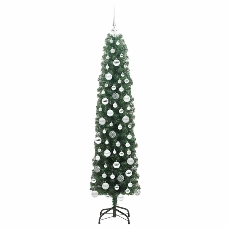 Dirbtinė Kalėdų eglutė Žalia 180 cm PVC, plienas ir plastikas