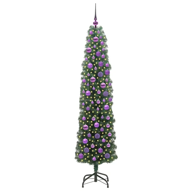 Dirbtinė Kalėdų eglutė Žalia 180 cm PVC, plienas ir plastikas