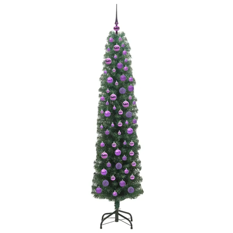 Dirbtinė Kalėdų eglutė Žalia 180 cm PVC, plienas ir plastikas