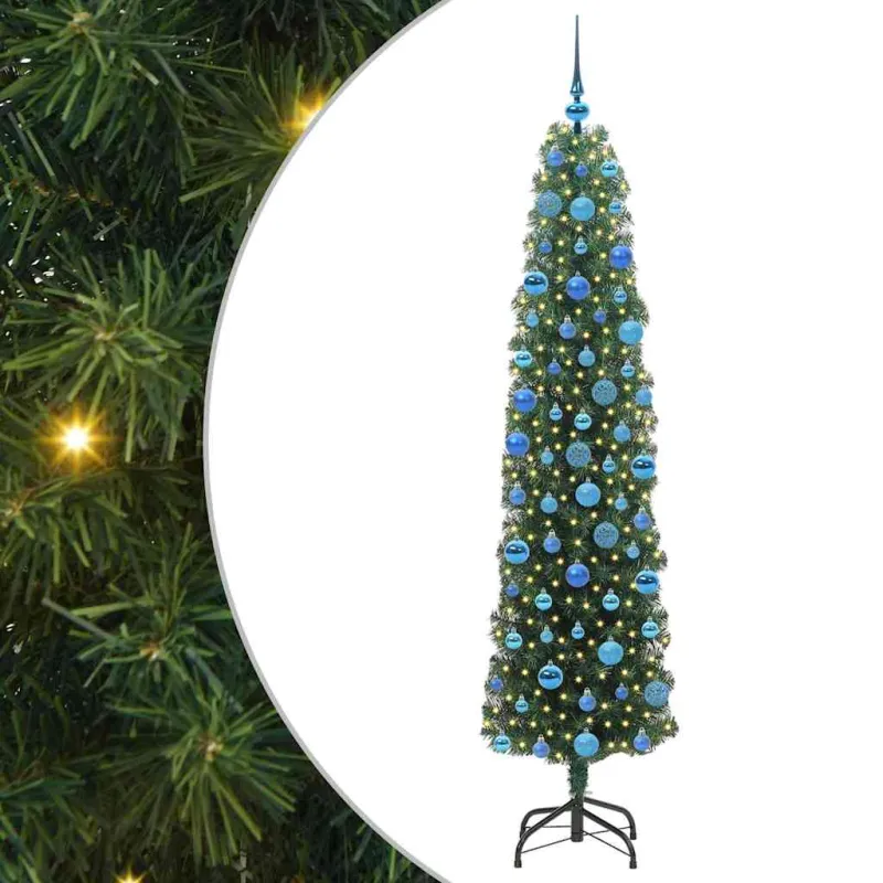 Dirbtinė Kalėdų eglutė Žalia 180 cm PVC, plienas ir plastikas
