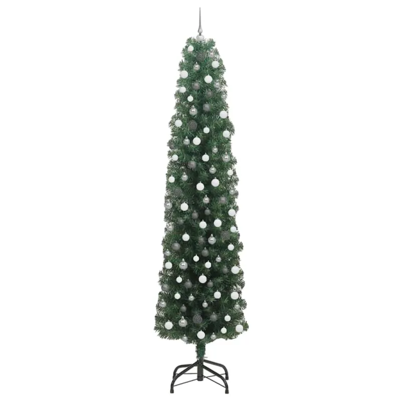 Dirbtinė Kalėdų eglutė Žalia 240 cm PVC, plienas ir plastikas