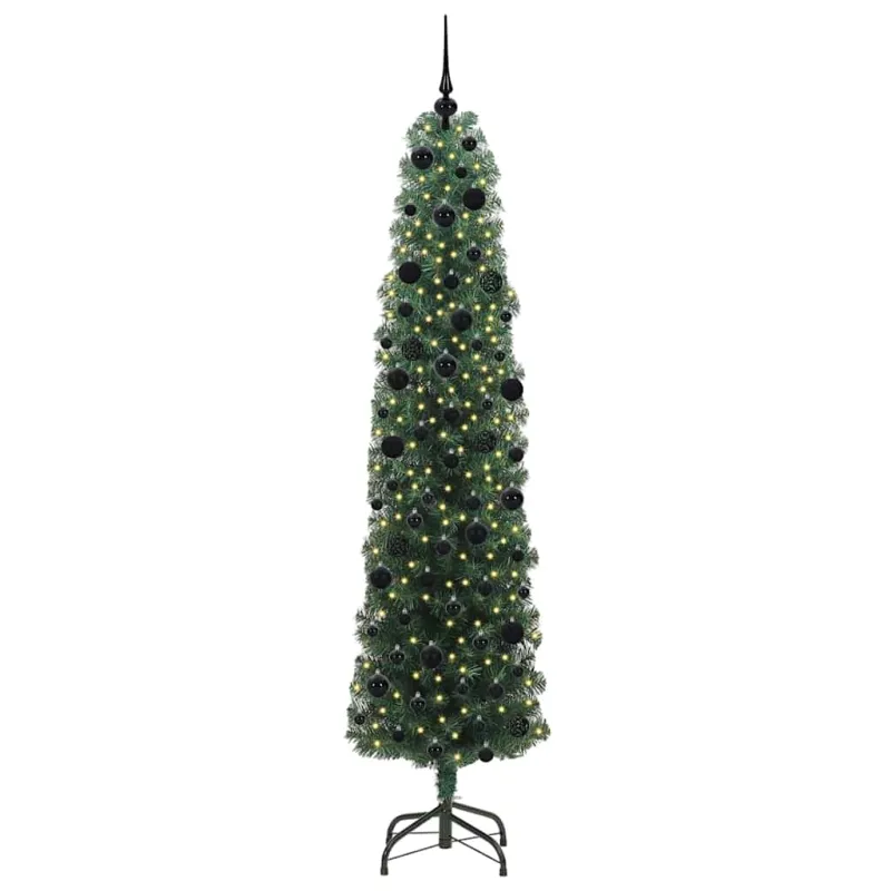Dirbtinė Kalėdų eglutė Žalia 240 cm PVC, plienas ir plastikas