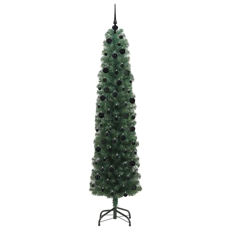 Dirbtinė Kalėdų eglutė Žalia 240 cm PVC, plienas ir plastikas