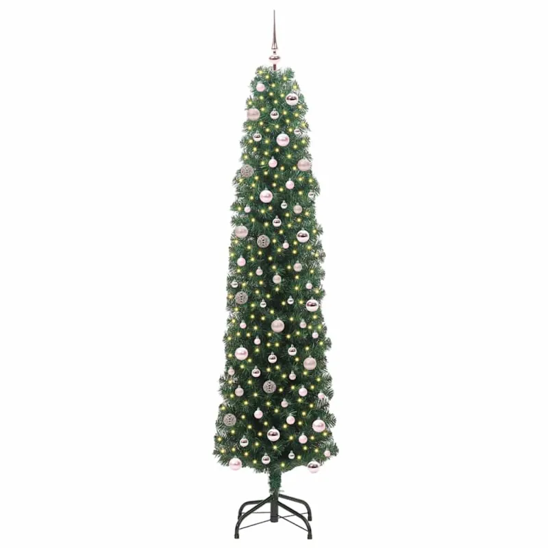 Dirbtinė Kalėdų eglutė Žalia 240 cm PVC, plienas ir plastikas