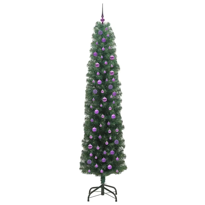 Dirbtinė Kalėdų eglutė Žalia 240 cm PVC, plienas ir plastikas